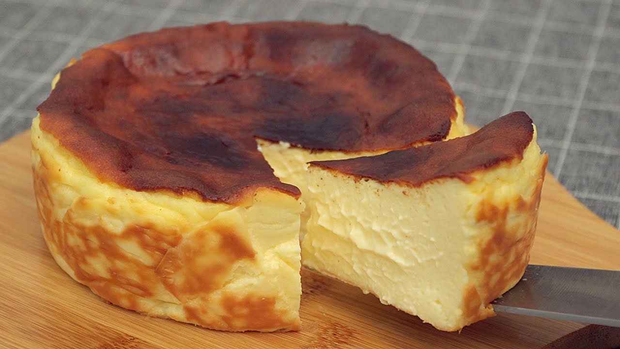 Super Creamy Basque Burnt Cheesecake